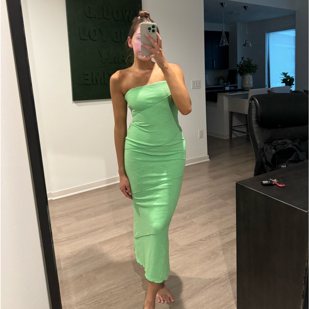 Green princess Polly dress